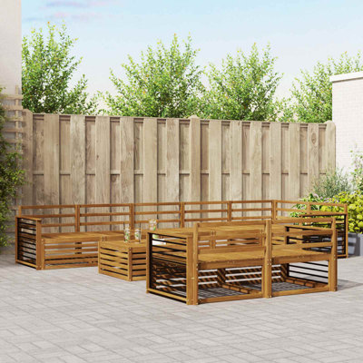 406cm Wide Patio Sectional Set