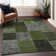 Premium Machine Washable Prisco Olive Rug