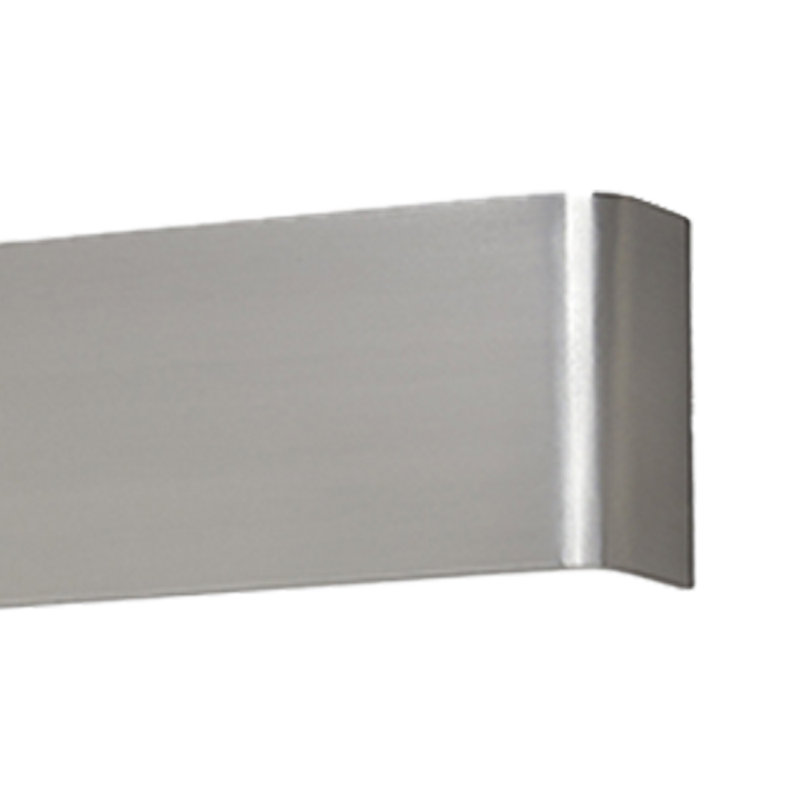46" LED Bathroom Vanity Light, 5.91" H x 4.33" W x 47.24" D, Brush Nickel