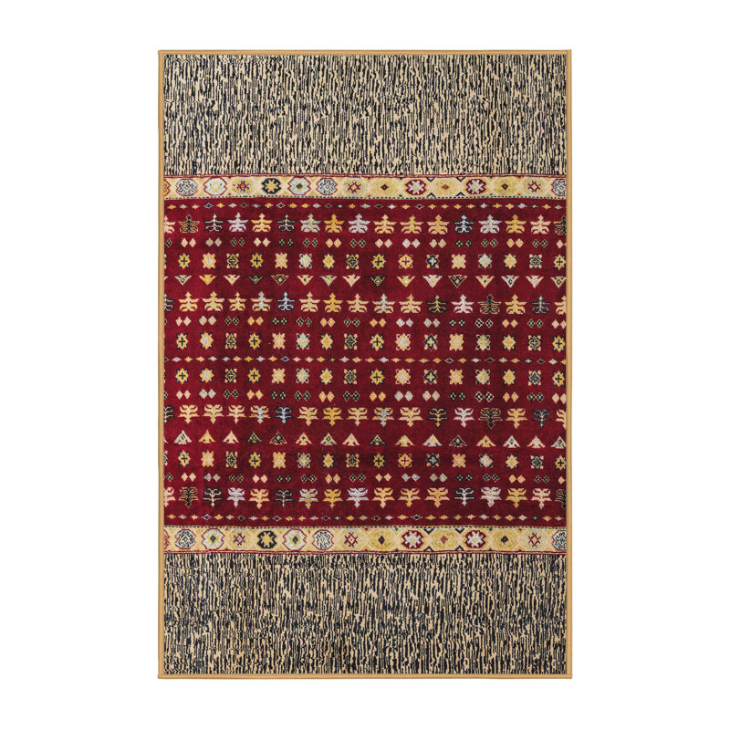 Tapis abstrait moderne 4638, Rectangle 8 pi x 12 pi