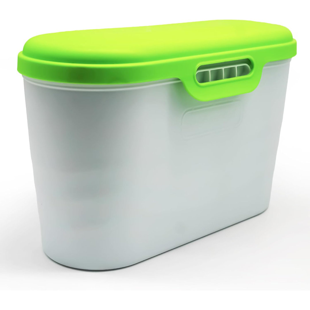Plastic Tool Box Vego Garden Color: Lime