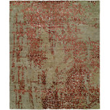 Guyanne Area Rug in Beige/Red