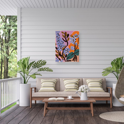 Treechild  Pastel Berries Outdoor  Canvas