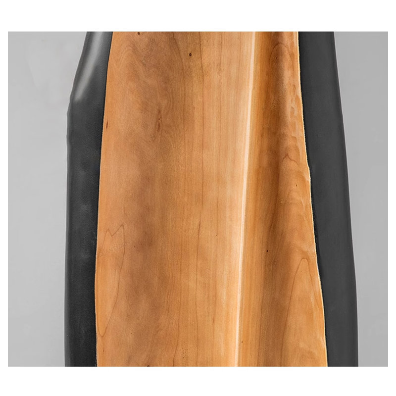 Ornement sculpture créative en bois abstrait