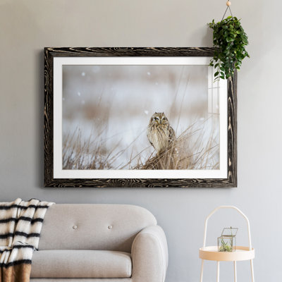 Prairie Winter - photographie avec cadre photo