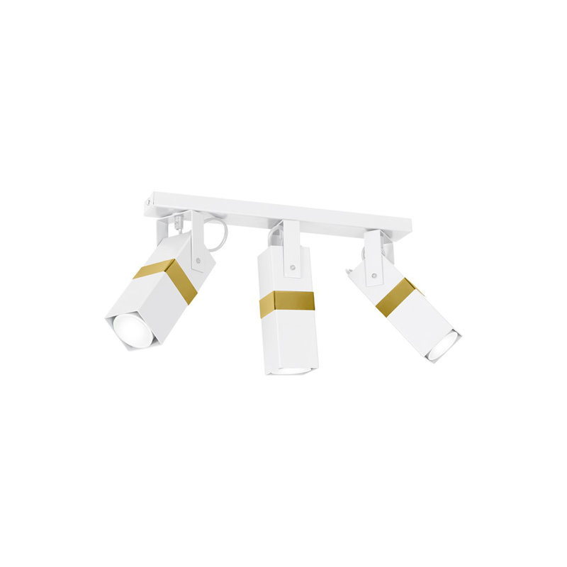 Hamer Spotlight, White/Gold