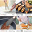 Ensemble 24 pièces d'ustensiles de cuisine en silicone en acier inoxydable, résistant à la chaleur antiadhésif, sans BPA-91136984