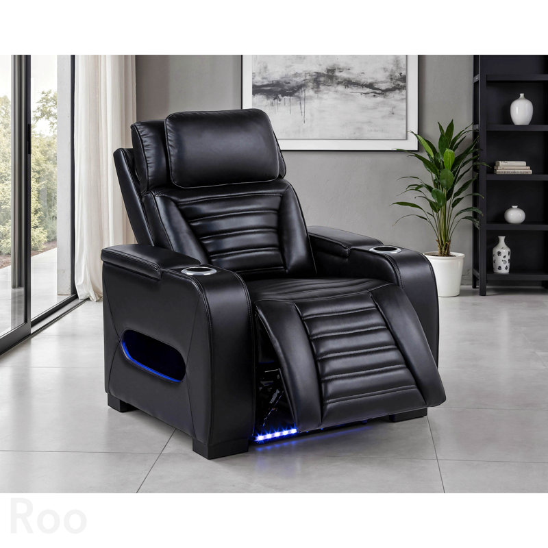 Fauteuil inclinable électrique - Noir