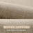 5 Piece Linen-Look Bath Rug Set with Non-Slip Backing-1462235011