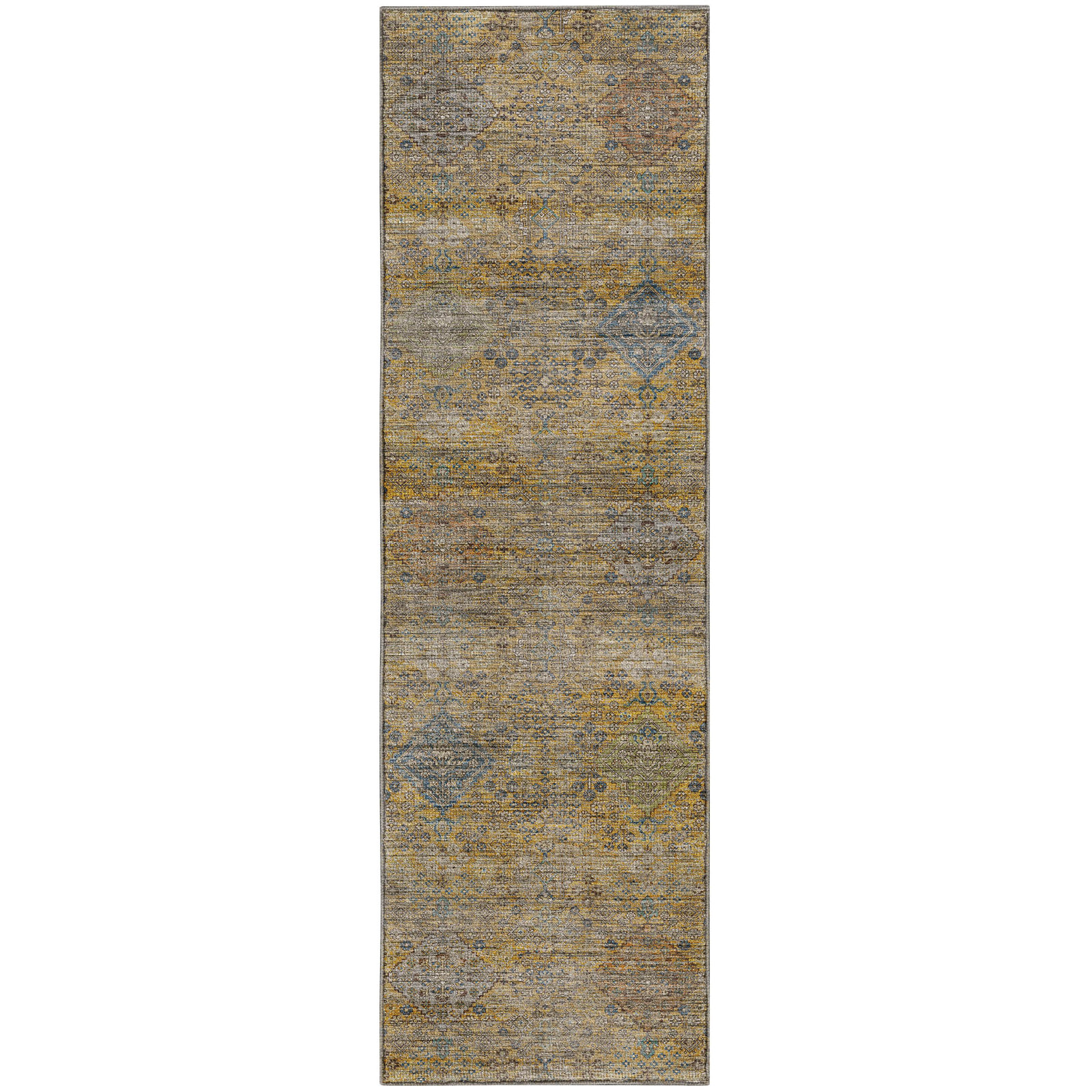 Rug, Gold, 2'3" x 7'6" Runner