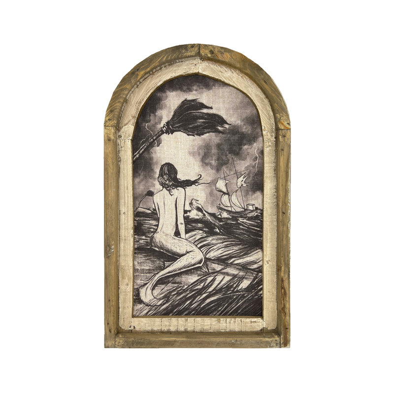 Handmade Coastal Nautical & Beach Wall Decor on Solid Wood, 30'' H x 18'' W x 2'' D