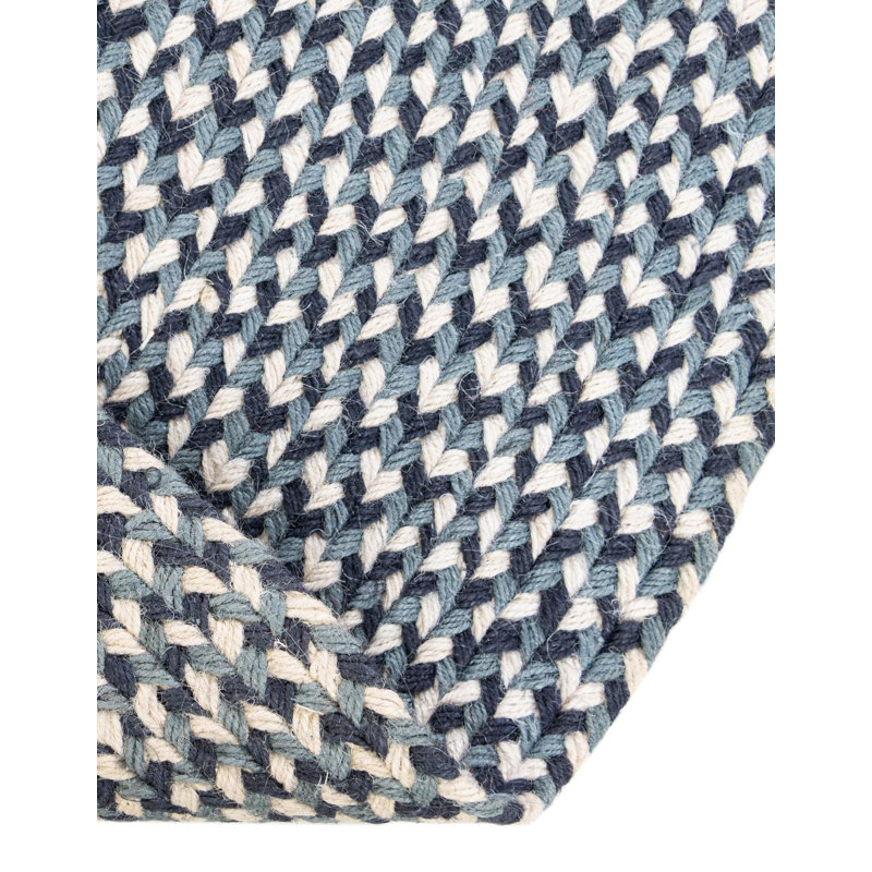 Tweed Braided Jute Rug, Round 4'1"