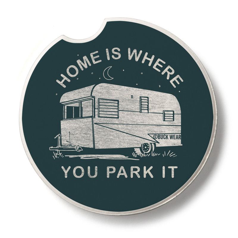 Ensemble de sous-verres en pierre Park It