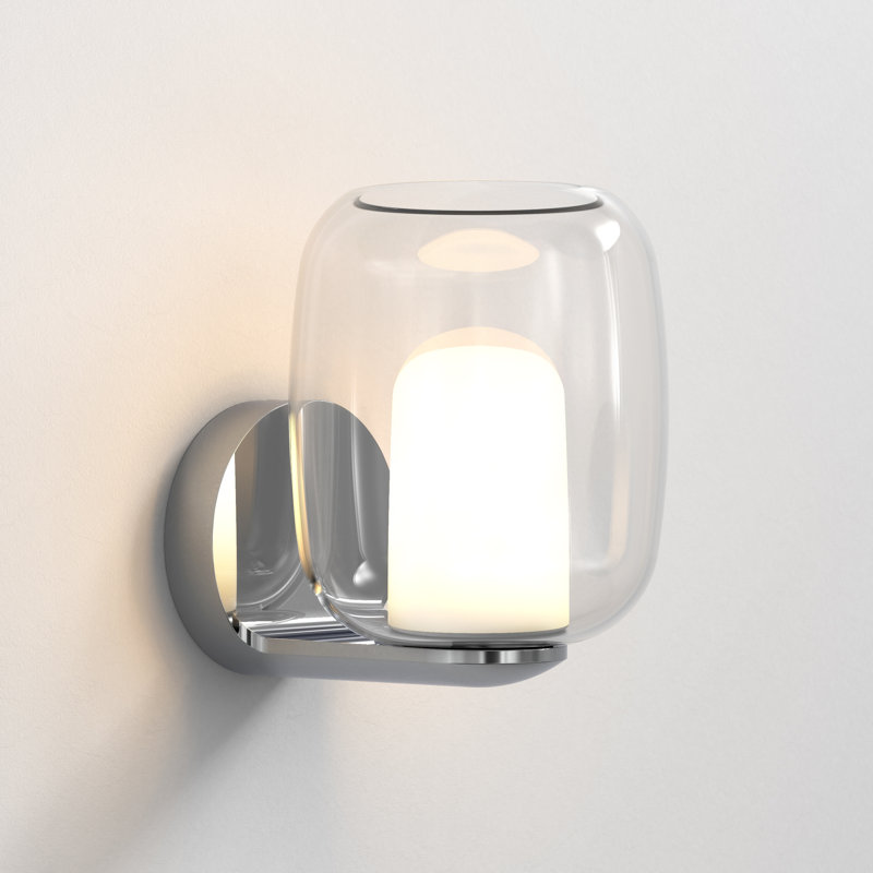 Aquina 1 - Light Armed Sconce, Polished Chrome