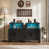 3 Pcs: 2 End Tables, TV Stand