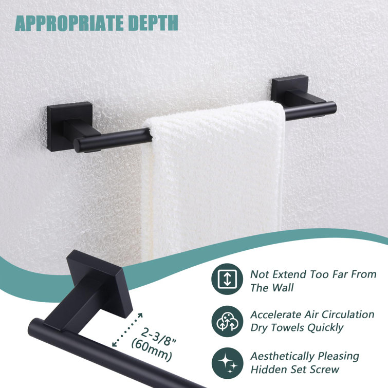 13-3/16 Paper Towel Holder - Towel Bars, Toilet Paper Holders