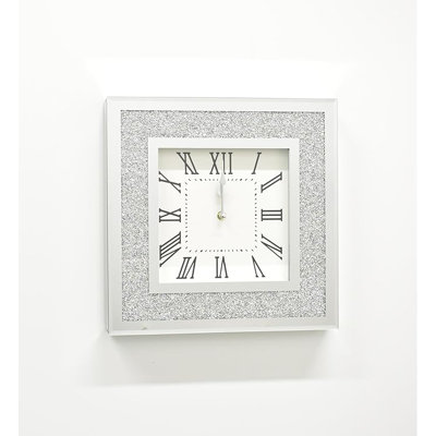 Glass Wall Clock