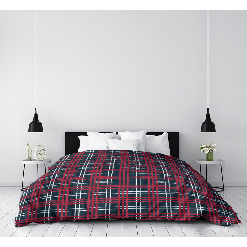 Housse de couette en microfibre Houston, Microfibre, Housse de couette pour grand lit
