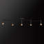 Ensemble de rail d'éclairage 5 lumières Tempo 41 "