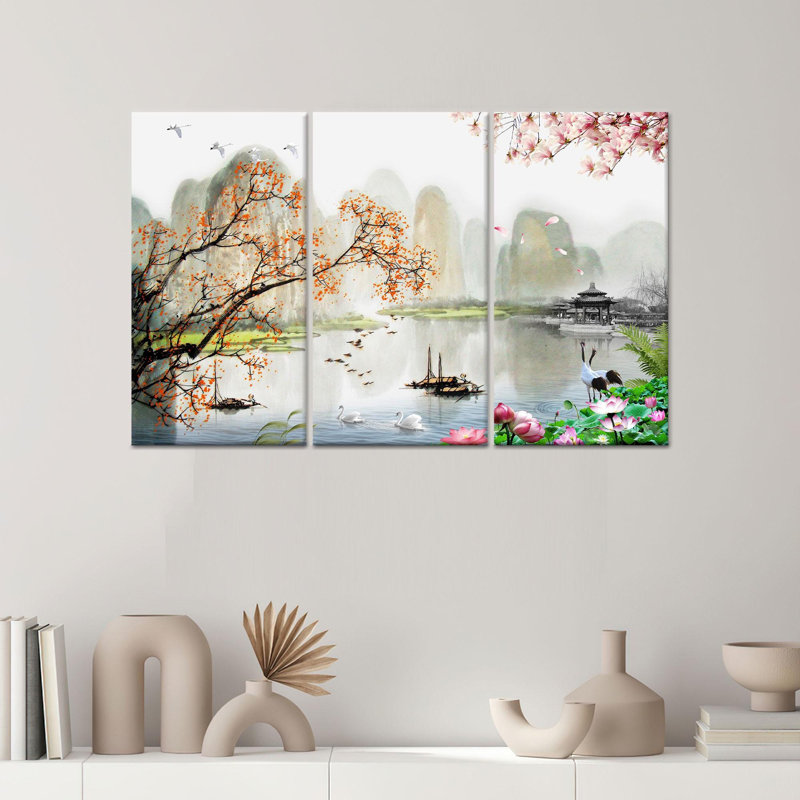 «Samurai», impression sur toile, affiche japonaise sur toile, cadeau moderne, toile tendue 3P
