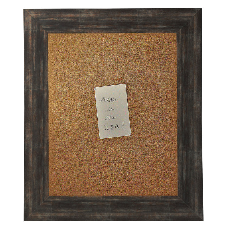 Linlin Wall Cork Bulletin Board, 3' 6" H x 3' W
