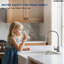  Robinet filtrant d'eau potable pour osmose inversée, robinet de boisson à poignée simple avec bec pivotant-118705459