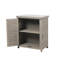 Banc de rempotage avec armoire de rangement et plateau de table en métal-1358665331