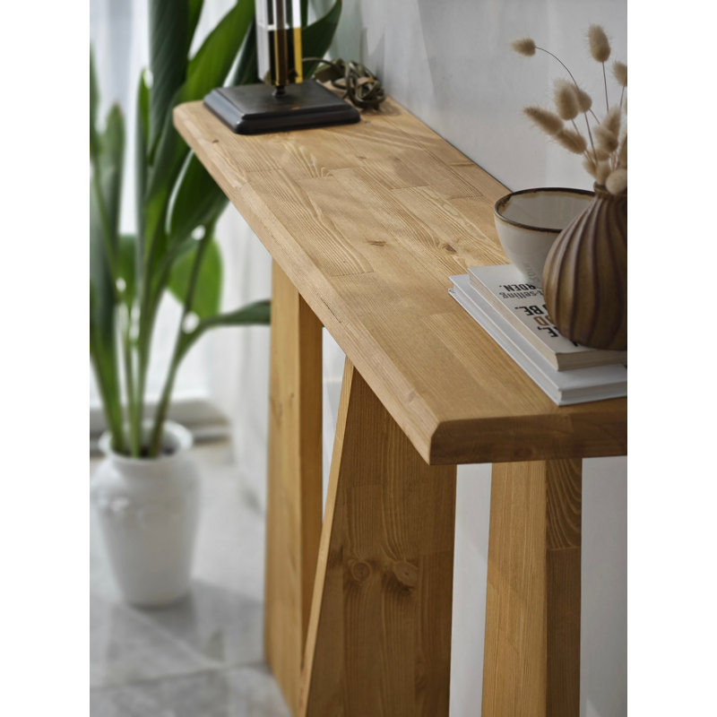 Oded 100cm Console Table, Oak