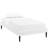 Modway Sherry Vinyl/Wood Bed Frame with Round Tapered Legs-18560833-18560831
