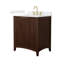 Palmilla 30" Freestanding Single Bathroom Vanity with Cultured Marble Top-563657737-563657739-541032557
