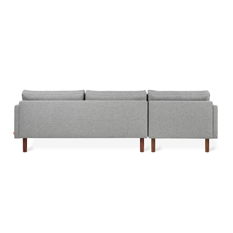 Miller Bi-Sectional, Parliament Stone 100% Polyester