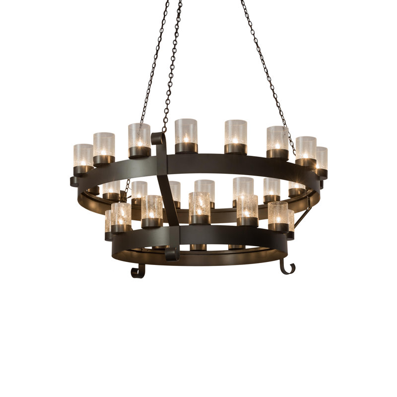 Rustic Lodge 30 - Light Chandelier