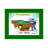 Personalized Billiards, Pool Player - Male Cartoon Caricature with a Mat, Ready to Frame-104372414