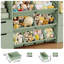 Rangement de jouets l 55,1 po avec 4 tiroirs et 8 bacs-124390284
