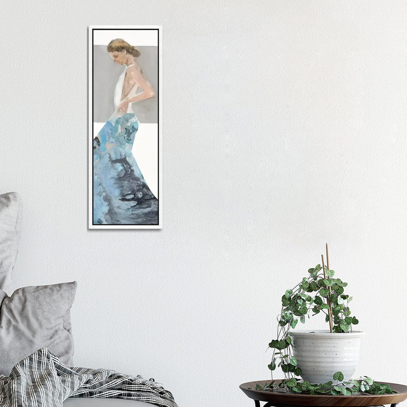 Fashion Panel II by Stellar Design Studio - Panoramic Gallery-Wrapped Canvas Giclée on Canvas, White Framed