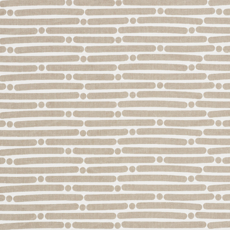 Dot Dash Fabric, Sand