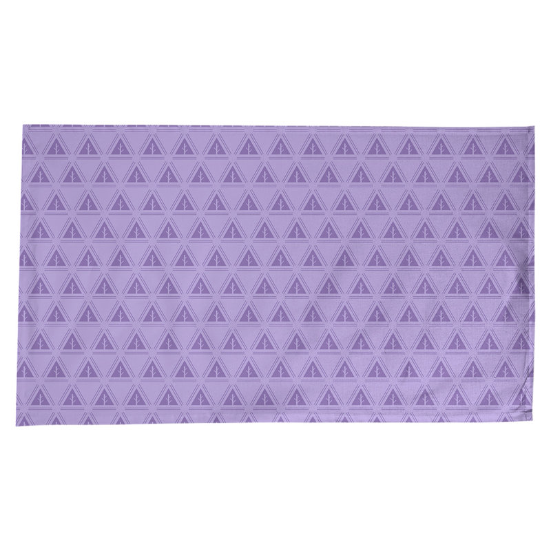 Barbra Classic Minimalist Tree Tablecloth, Light Purple
