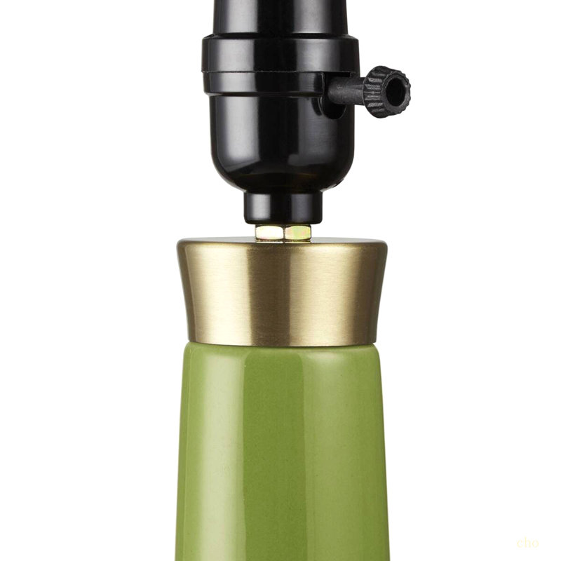 Lampe de table en céramique Genie, Vert
