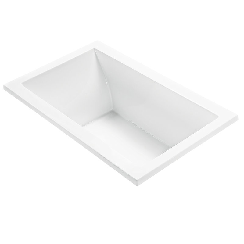 MTI Solutions 11 60" Whirlpool Bathtub, White