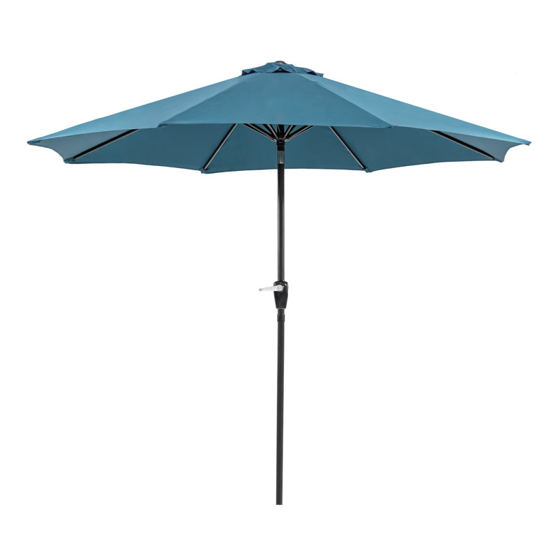 Parasol 9" Market, Bleu sarcelle