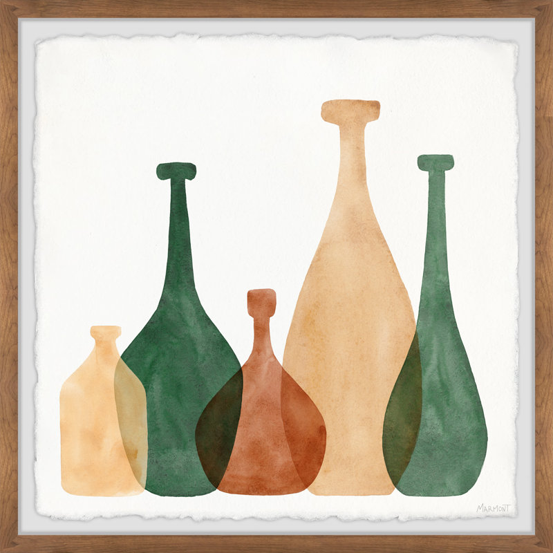 «Empty Vases», reproduction encadrée, H 32 po x l 32 po x P 1,5 po