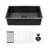 33x19x10"Undermount Single Bowl Stainless Steel Kitchen Sink-107663138