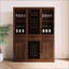 Buffet brun modulaire couleur noyer