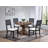 Cousar 45"X 45" Pierce Dining Table & Robin 5-Piece Dining Set In Dune