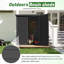 Resin Outdoor Storage Shed-133234425