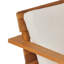 Ensemble de canapés de patio durables, bois d'acacia, style moderne pour l'extérieur