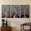 Lanscape Study Series XXXVII - Ensemble de 3 toiles tendues avec châssis - Prêt à être accroché-653940635
