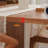 Brown Rectangular Solid Wood Dining Table Sets-104090393