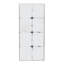 Miroir mural 21 x 47 po