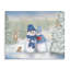 «Snow In Love Snowman Couple», toile par Lynn Kellan-1964872475